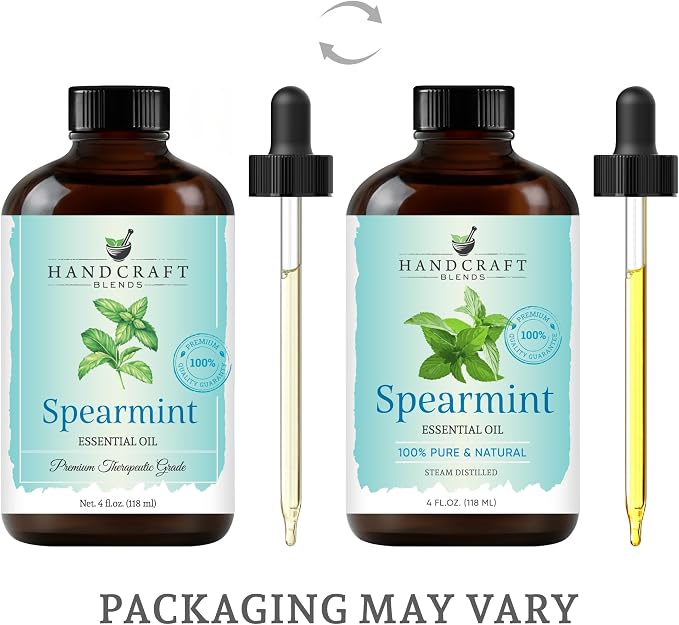 Handcraft Blends Spearmint Essential Oil – Huge 4 Fl Oz – 100% Pure and Natural - Image 2