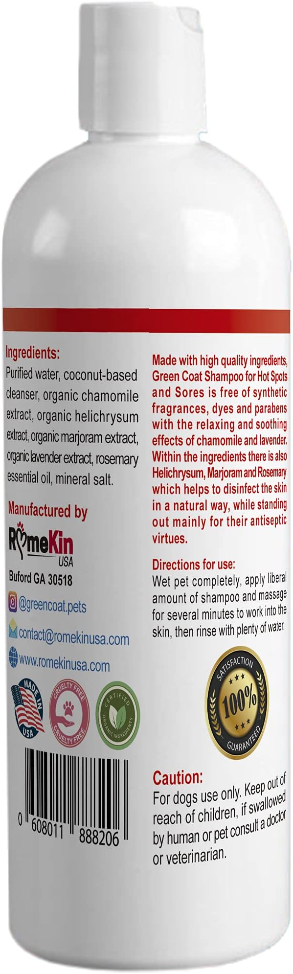 Natural Dog Shampoo for Hot Spots And Sores | Soothing Relief for Irritated Or - Image 2