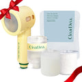 Glow On and On Shower Head & Mucin + Collagen Cartridge Set – Hydrating Filter by ClearDea