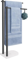 Livabber Standing Towel Rack, 304 Stainless Steel 2-Tier Towel Holder Stand by Livabber