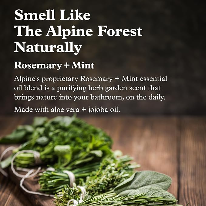 Alpine Provisions Earthy Rosemary + Mint Body Wash – Nutrient-Rich - Image 3