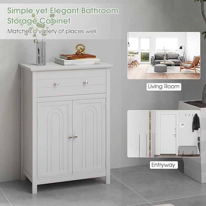 LOKO Bathroom Floor Cabinet, Kitchen Storage Cabinet - Image 9