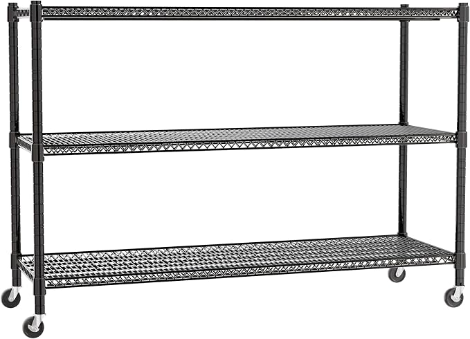 REGILLER 3-Wire Shelf Adjustable Heavy Duty Storage Shelves, Metal Organizer - Image 8