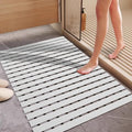 Non Slip Large Shower Mat, Non Suction Cups Shower Mats by Tiamo