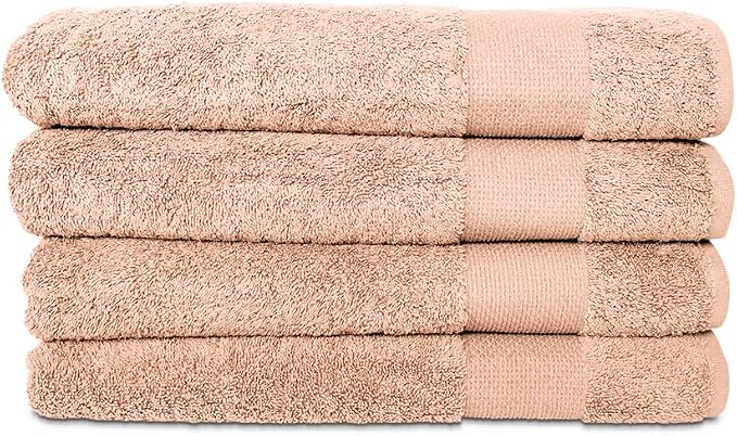Hencely Premium Bath Towel Set of 4-28x58 Inches by HENCELY