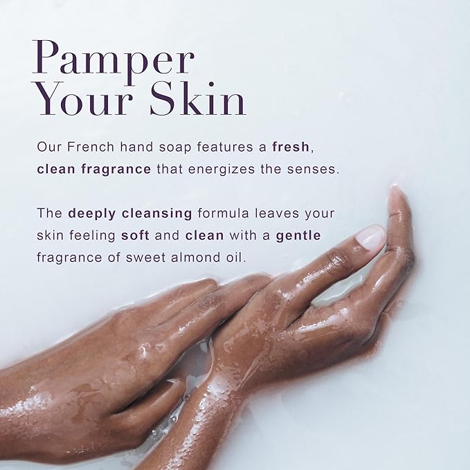 A LA MAISON French Liquid Hand Soap, Fresh Sea Salt - Image 4