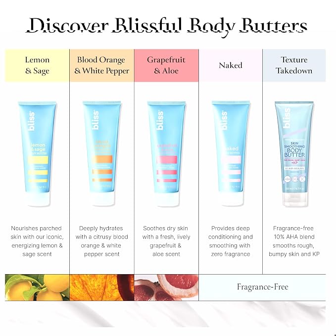 Bliss - Naked Body Butter - Unscented - Maximum Moisture Cream - 6.7 Fl Oz - - Image 8