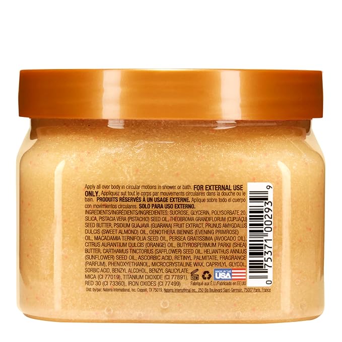 Tree Hut Tropic Glow Shea Sugar Scrub, Exfoliating & Hydrating Body Scrub - Image 3