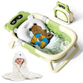 Collapsible Baby Bathtub for Newborn to Toddler by kerbwry