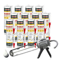 VGS 798 Professional Silicone Sealant Caulk 10.15 Oz Cartridge, 12 Pack by VIKAGU