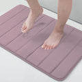 Buganda Memory Foam Bath Mat, Ultra Soft and Non-Slip Bathroom Rugs, Water by Buganda