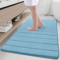 Buganda Memory Foam Bath Mat, Ultra Soft and Non-Slip Bathroom Rugs, Water by Buganda