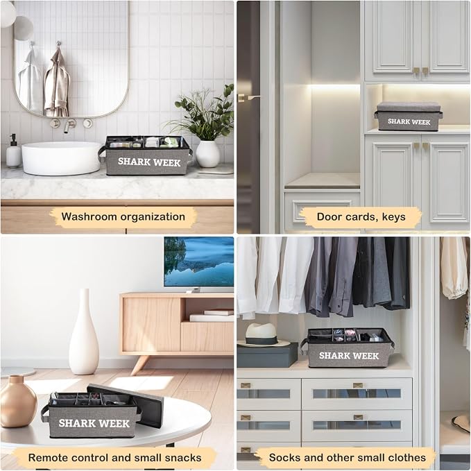 Tampon Holder for Bathroom, Bathroom Storage Containers - Image 5
