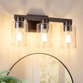 3-Light Bathroom Light Fixtures Modern Vanity Lights by Unknown