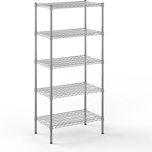 18" Deep x 30" Wide x 64" Height Wire Shelving Kit | 5-Tier | NSF Commercial by Regal+Altair