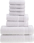 HALLEY Turkish Cotton Towels 2 Bath Towels 2 Hand Towels 4 Washcloths, Super by HALLEY-TurkishCottonTowels