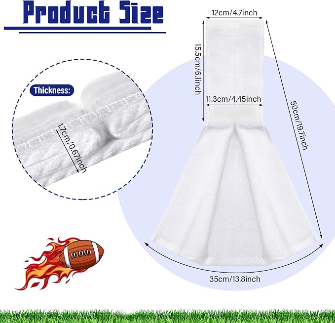 Shimeyao 2 pcs 2 Pcs Cotton Sports Football Towel - Image 2