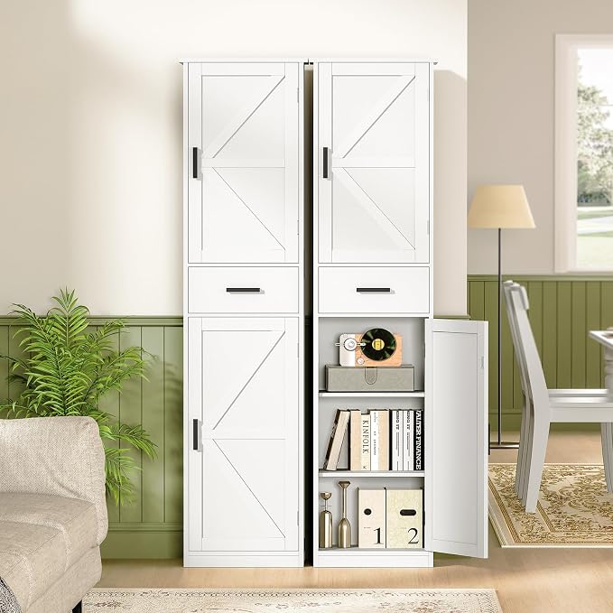 WEENFON Tall Bathroom Cabinet, Storage Cabinet - Image 2