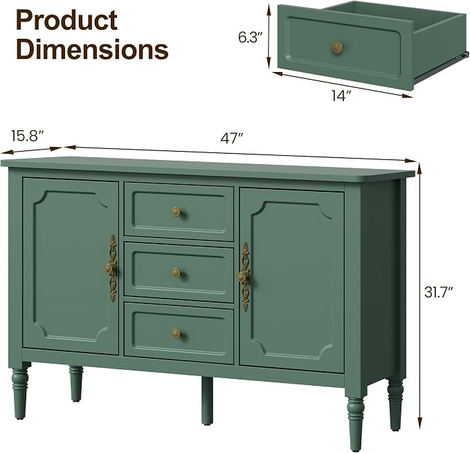 RoyalCraft Buffet Sideboard - Image 2