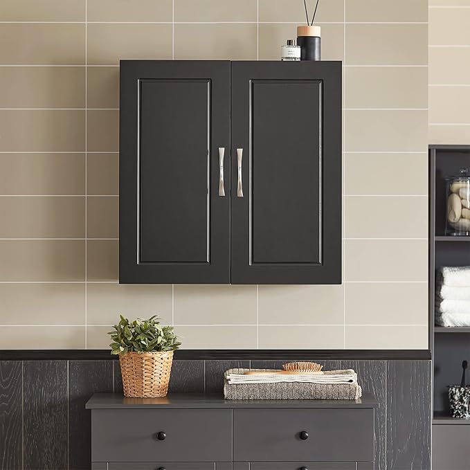 SoBuy Bathroom Kitchen Wall Cabinet, Garage or Laundry Room Storage Medicine - Image 7