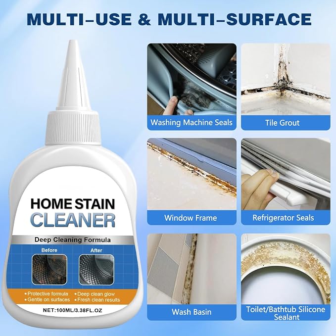 Home Stain Cleaner Gel, Mold Stain Remover, All-Purpose Gel - Image 4