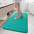 Buganda Memory Foam Bath Mat, Ultra Soft and Non-Slip Bathroom Rugs, Water by Buganda