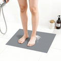 Extra Large Non-Slip Shower Mat, Fast-Dry PVC Bath Stall Tub Mat, Drain-Hole by Unknown