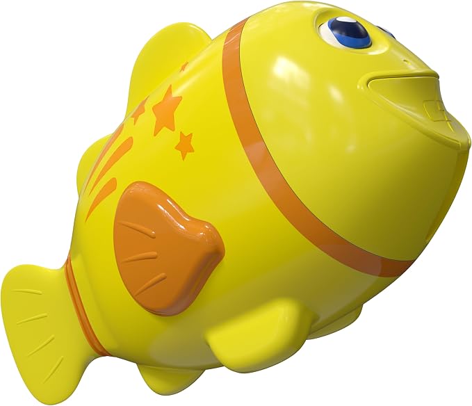 Rechargeable Swimming Fish Toy, Light up Bath Toys by BaldrInc