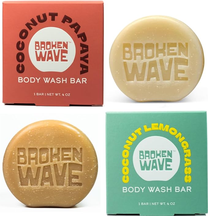 Broken Wave Natural Bar Soap for Women and Men | Hydrating, Cruelty-Free Bar by BrokenWaveGoods
