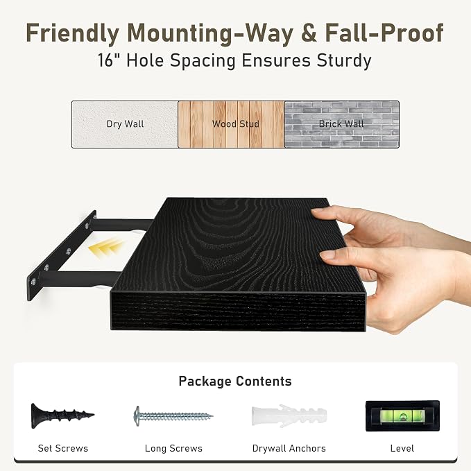 Fun Memories 55 Inch Floating Shelves - Image 7