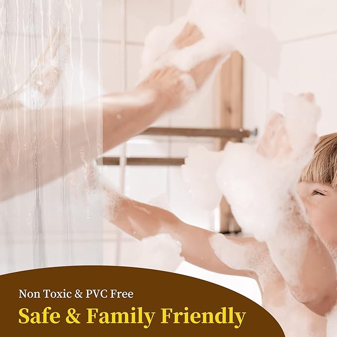 Barossa Design Frosted Shower Curtain Liner - Image 2