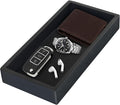 Demigo Acacia Valet Tray, 12.2 x 6 in Men and Women Wooden Catch All Tray by Demigo