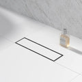 Linear Shower Drain 12", Brushed Floor Drain by Bernkot