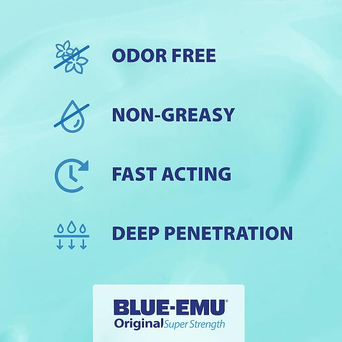 BLUE-EMU Original Super Strength Cream, Soothing Muscle & Joint Support - Image 5