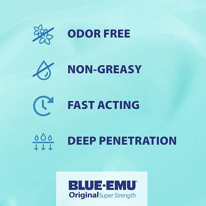 BLUE-EMU Original Super Strength Cream, Soothing Muscle & Joint Support - Image 5