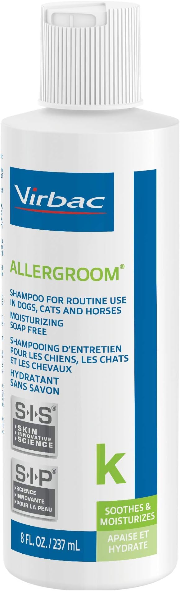 Virbac Allergroom Pet Shampoo For Dogs, Cats & Horses - Image 4
