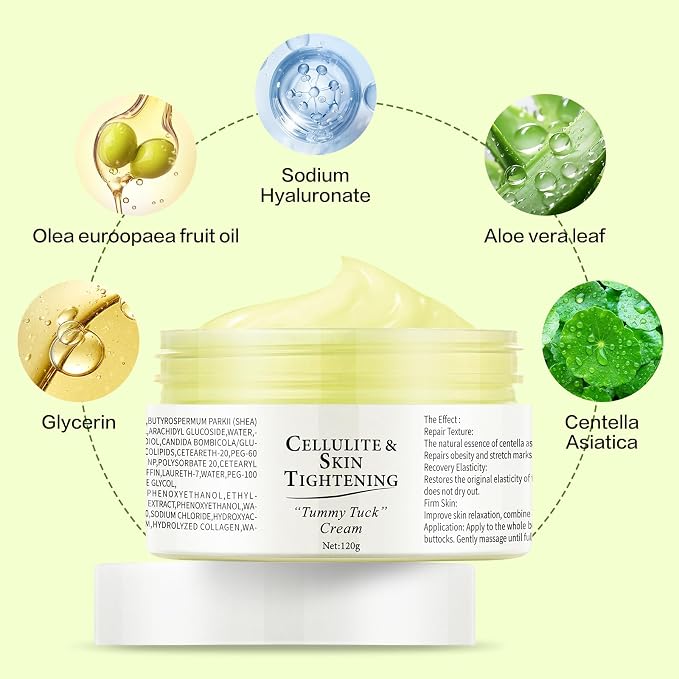 Stretch Marks Removal Cream for Pregnancy Massages Body & Reduces Scar - Image 3