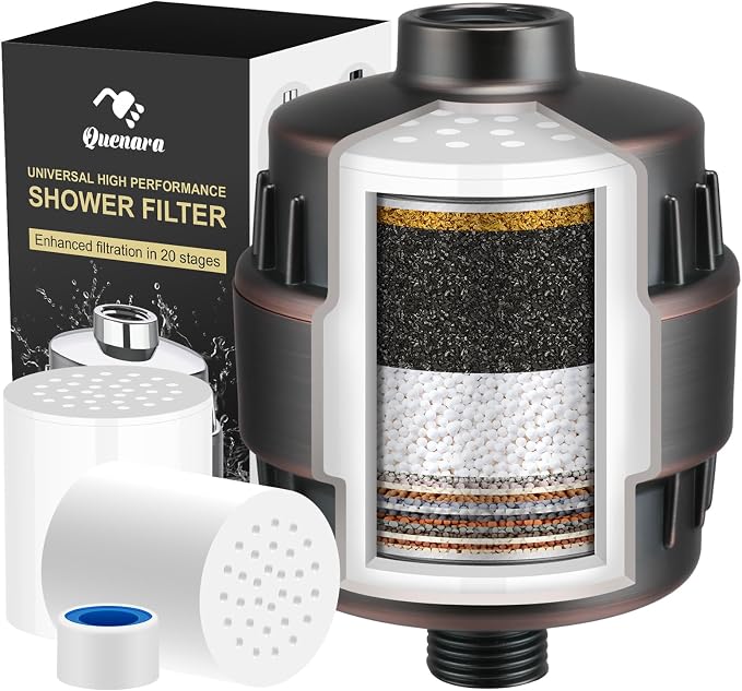 20-Stage Shower Filter, High Output Shower Head Filter by HighOutputRevitalizingShowe