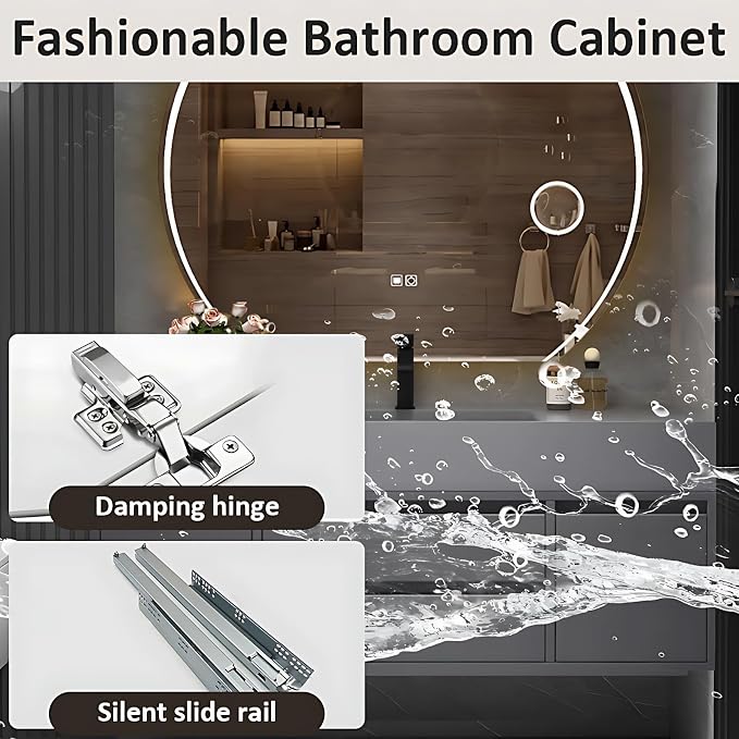 80IN Floating Bathroom Vanity - Image 7