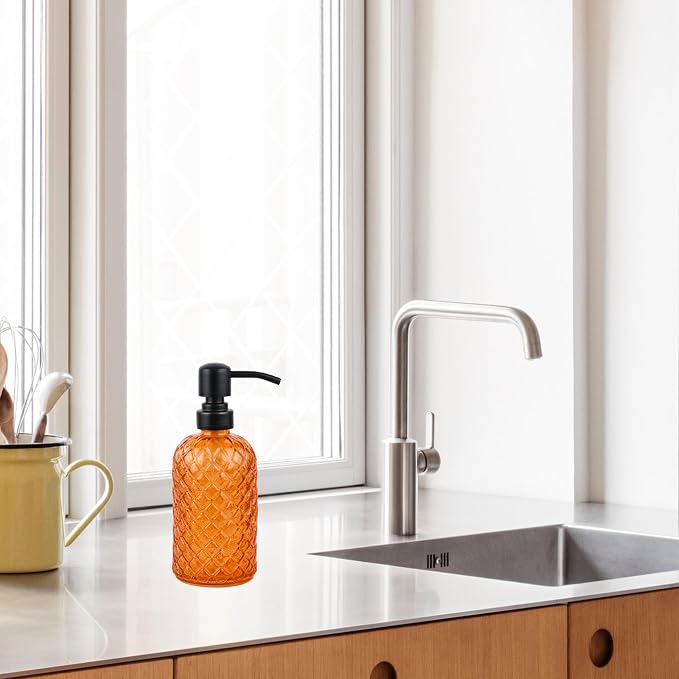 16 oz Glass Soap Dispenser - Image 6
