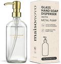MaisoNovo Soap Dispenser 1-Piece Set | 16.9oz Clear Bottles by MaisoNovo-TheArtofSustainableLiving