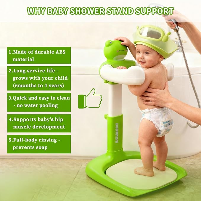 Baby Shower Stand Baby Bath Standing Support - Image 5