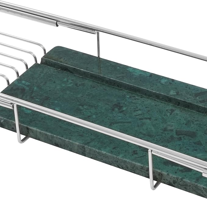 Bathtub Tray Caddy for Luxury Bath, Stainless Steel 26.8-35.4 in Expandable - Image 8