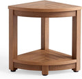 Corner Shower Stool for Shaving Leg, Waterproof Bathroom Shower Bench Seat for by KaimuBench