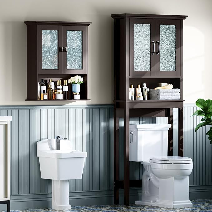 Bathroom Cabinet Wall Mount, Medicine Cabinet Over Toilet Storage Cabinet - Image 9