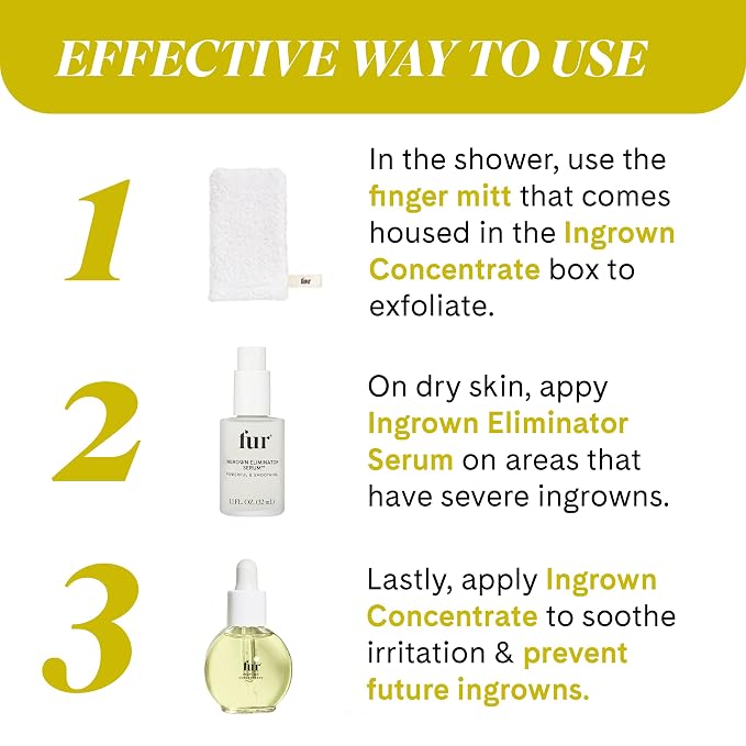 Fur Ingrown Eliminator Serum: Post Hair Removal Care and Ingrown Hair Treatment - Image 7