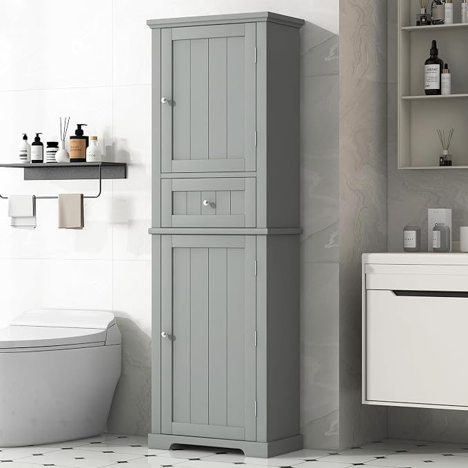 Tall Narrow Storage Cabinet - Image 3