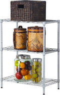 3 Tier Storage Racks Shelving, Heavy Steel Pantry Shelves, Adjustable Wire by Unknown