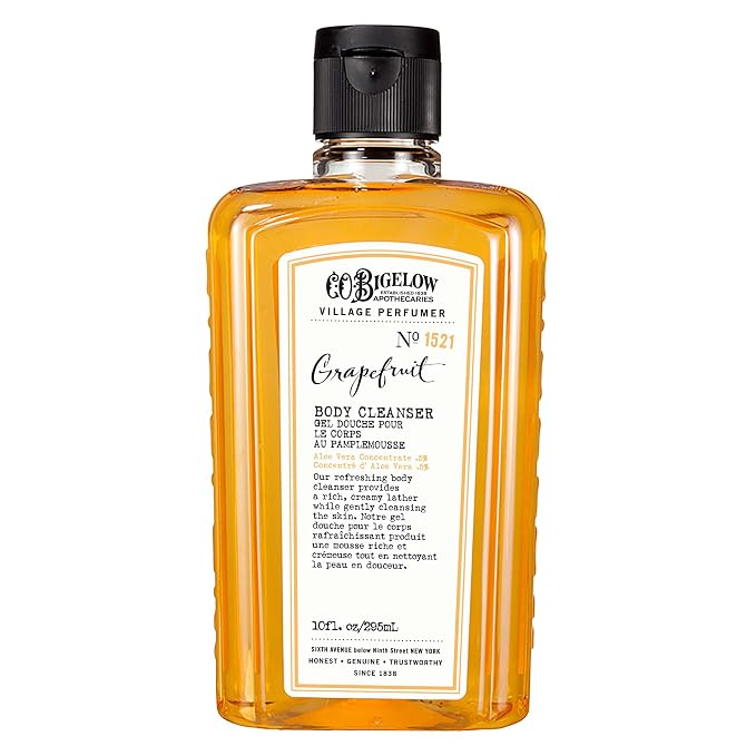 C.O. Bigelow Grapefruit Body Wash, Village Perfumer Moisturizing Body Wash - Image 2