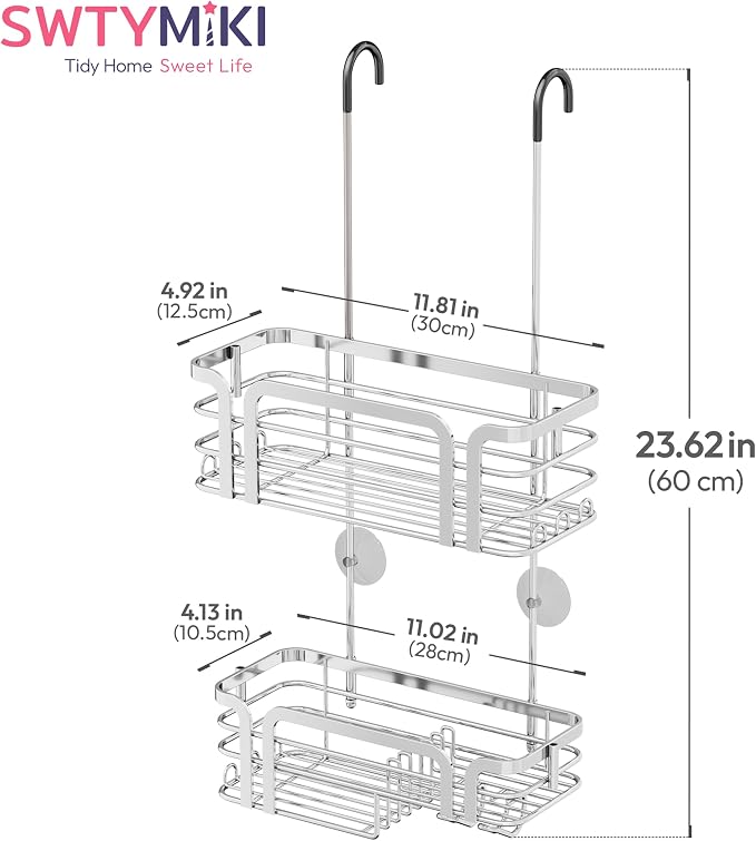 SWTYMIKI Shower Caddy Hanging Organizer - Image 8